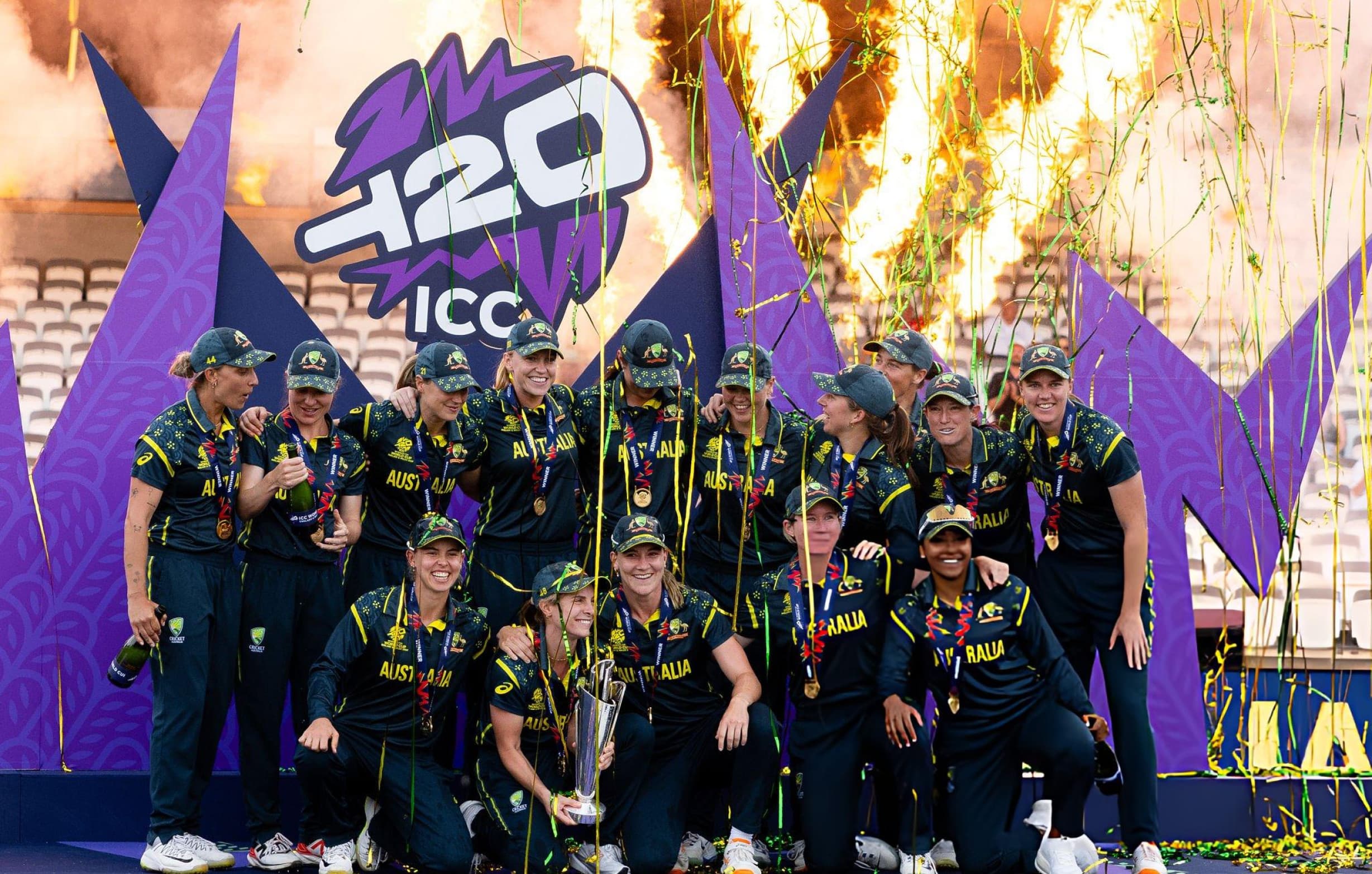 Australia women team winners of ICC Women's T20 World Cup